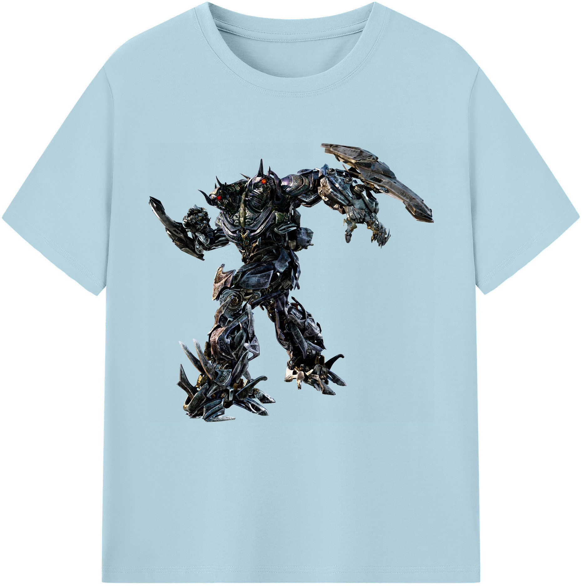 （画像用） Transformers トランスフォーマー 綿100％半袖Tシャツ（フロントプリント）
